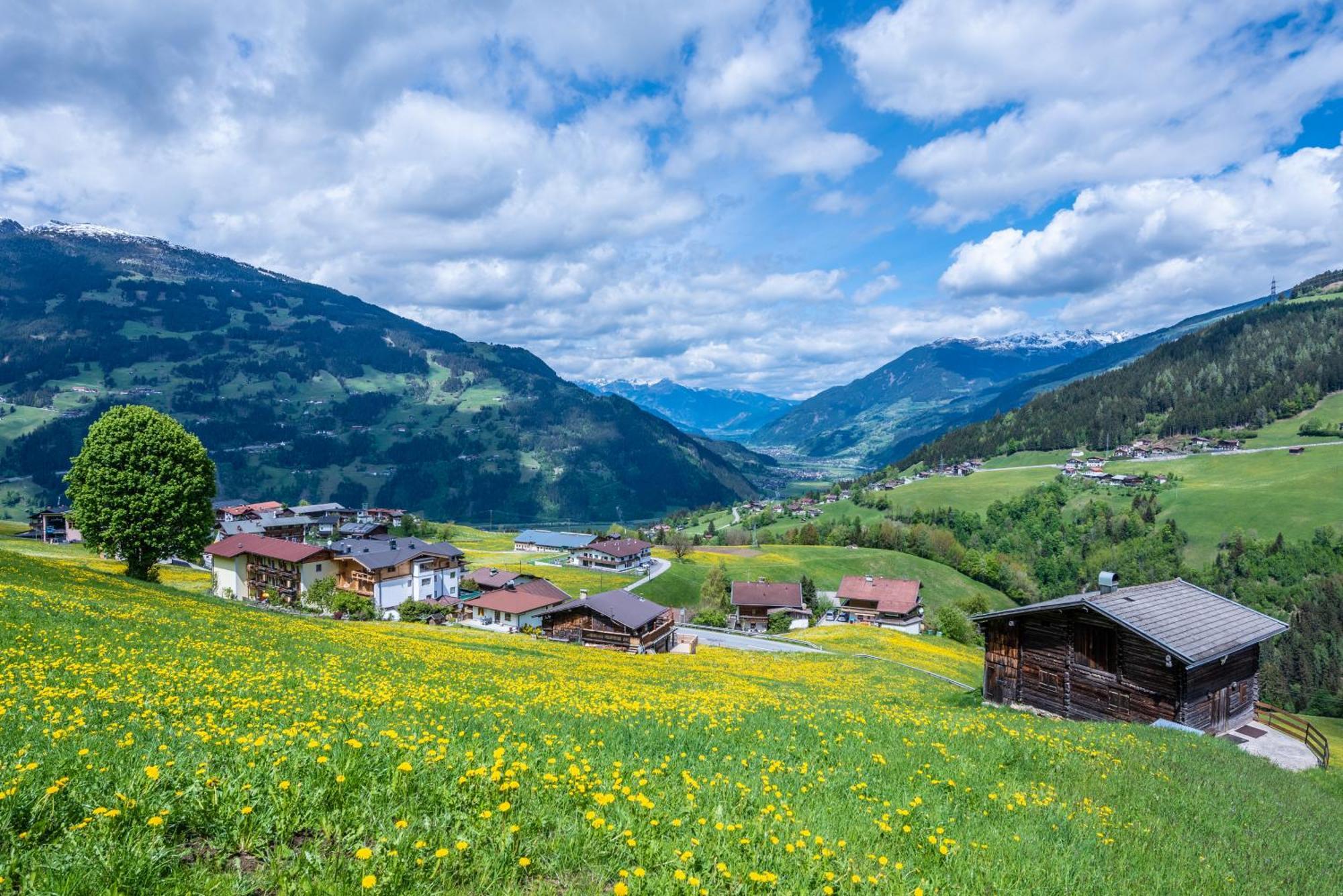 Ferienwohnung Ausblick Zillertal Hainzenberg Extérieur photo