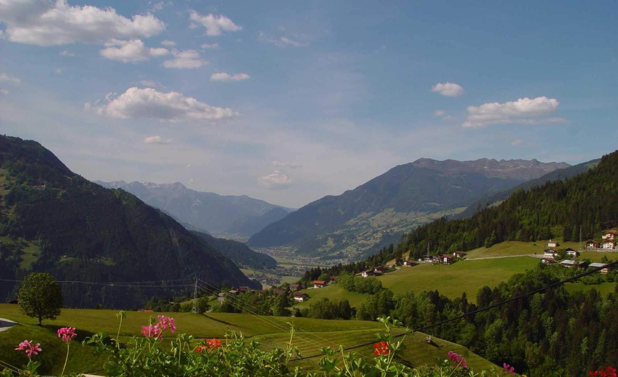 Ferienwohnung Ausblick Zillertal Hainzenberg Extérieur photo