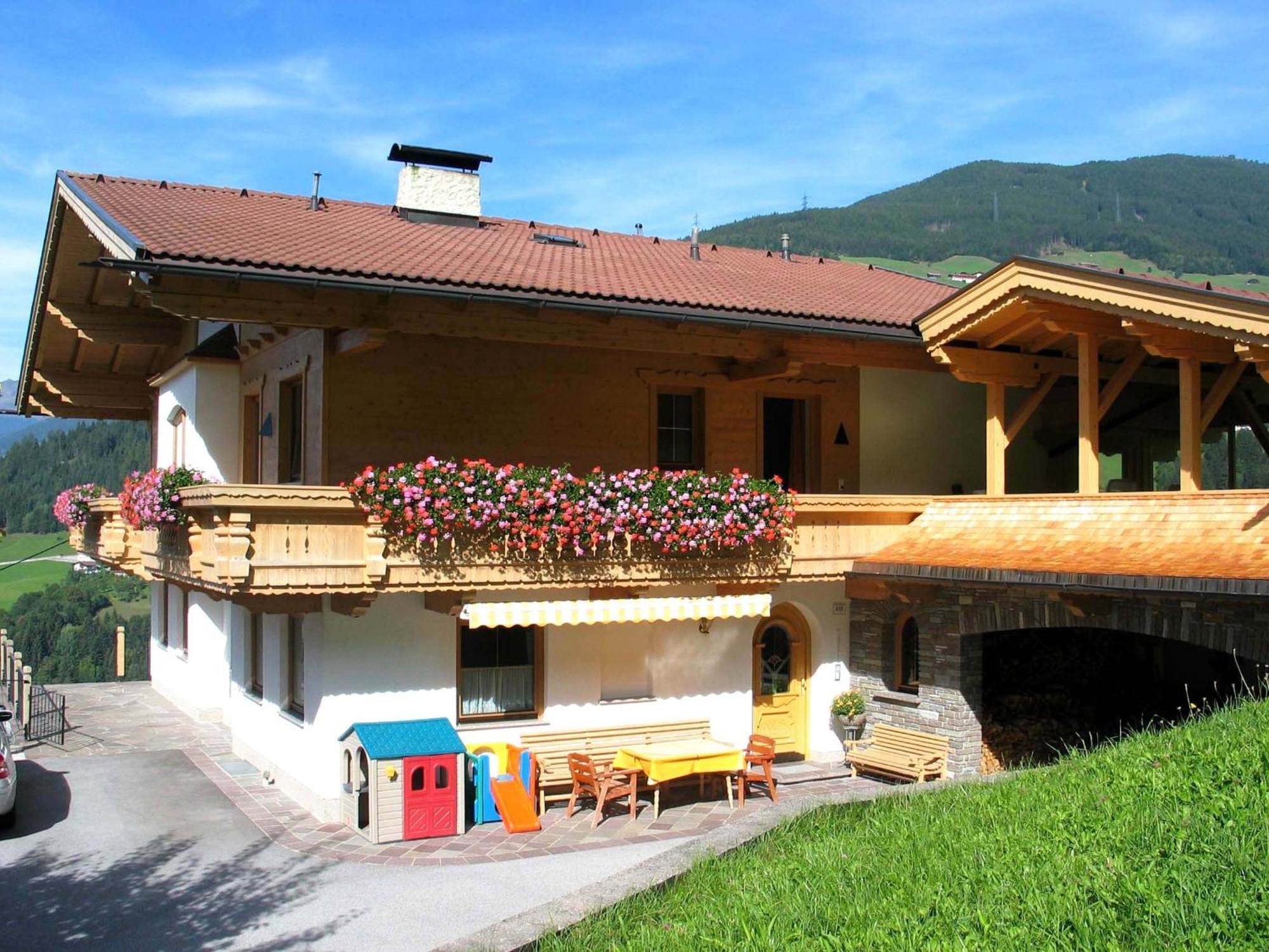 Ferienwohnung Ausblick Zillertal Hainzenberg Extérieur photo